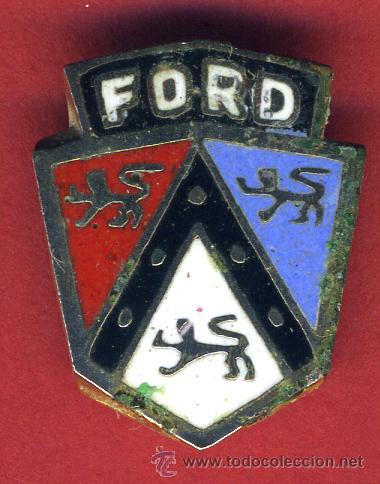 Pins e Spille di collezione: PIN O INSIGIA , PUBLICIDAD COCHES COCHE FORD , ESMALTE , ANTIGUO , ORIGINAL , FM1