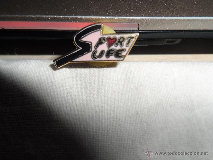 Sammlung von Pins: pin de clip sport life - deporte