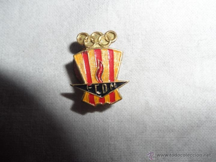 Sammlung von Pins: pin - insignia de la federacion catalana de deportes olimpicos - fcdm