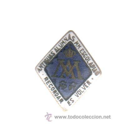 Pins de colecci&oacute;n: pin insignia antiguas alumnas escolapias recordar es volver esmaltado