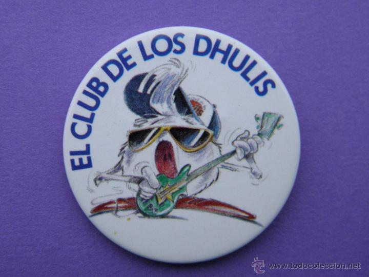 Pins de colecci&oacute;n: Chapa del Club de los Dhulis a&ntilde;os 90, de 4,5 cm, Postres Dhul