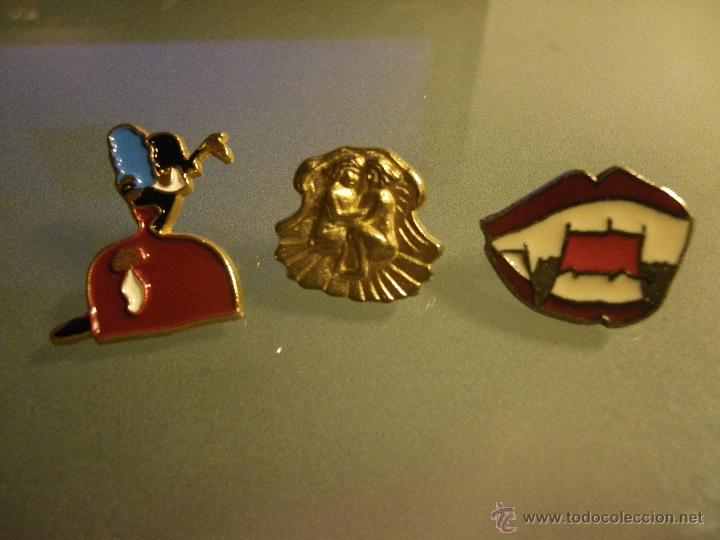 Collection pins: 3 PINS DIFERENTES (agradecer&iacute;a cualquier informaci&oacute;n sobre ellos)