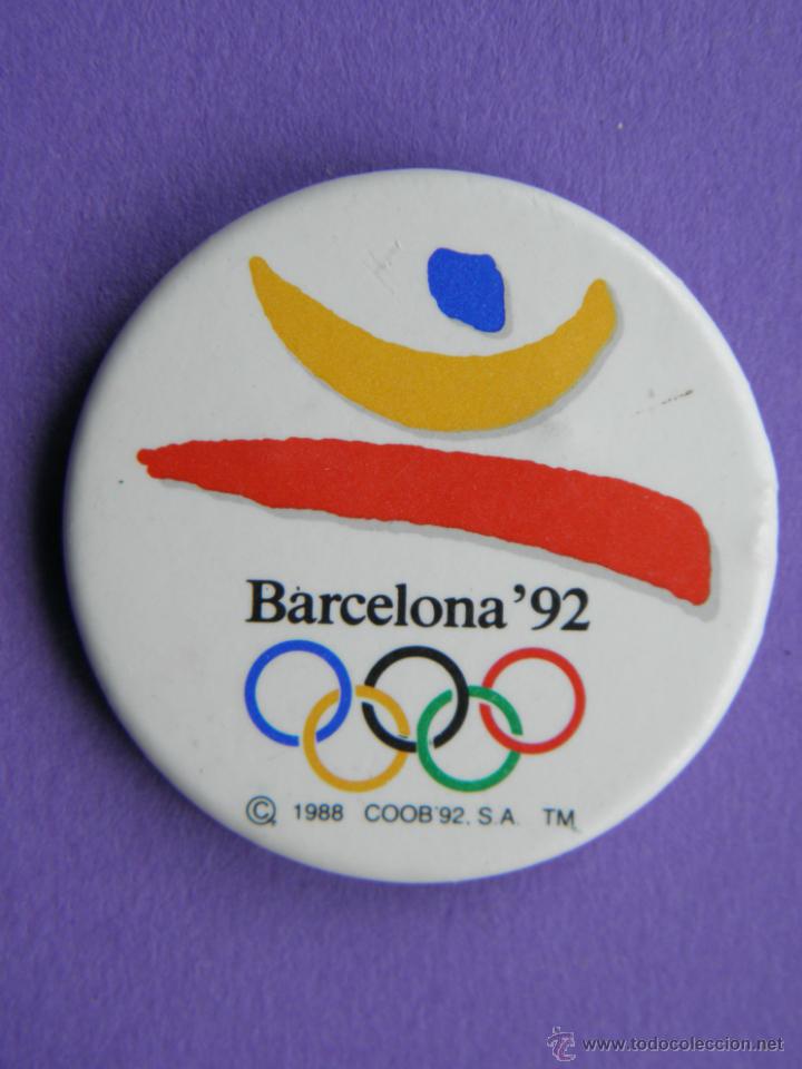 Pins de colecci&oacute;n: Chapa oficial de las Olimpiadas Barcelona 92