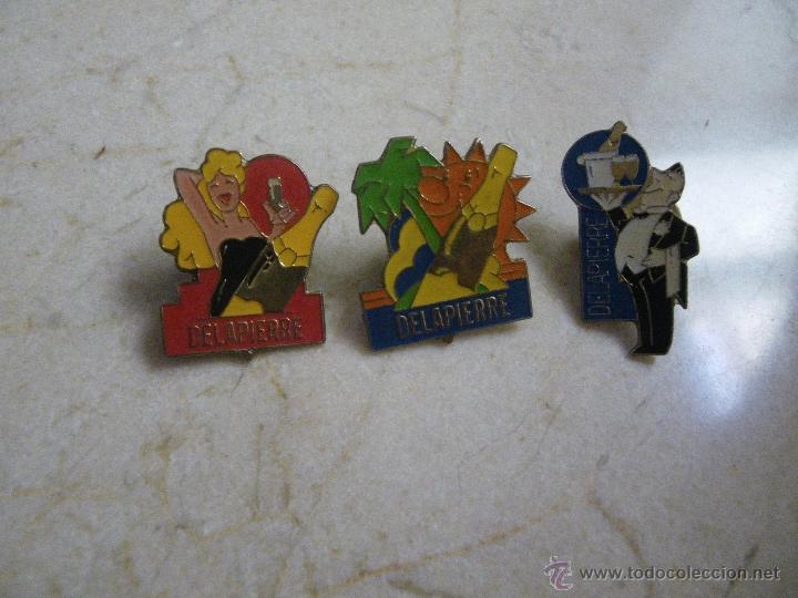 Pins de colecci&oacute;n: 3 pins Delapierre - Foto 1