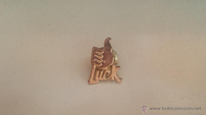 Pins de colecci&oacute;n: PIN DE LUCK BUENAS SUERTE - Foto 1