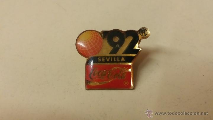 Pins de colecci&oacute;n: PIN DE COCA-COLA EXPO&acute;92 - Foto 1