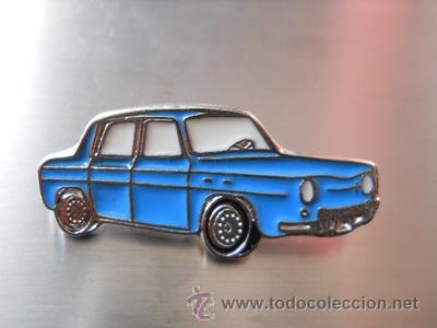 Pins de colecci&oacute;n: pin renault 8 azul
