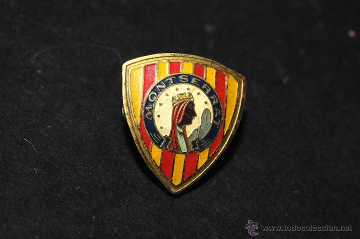 Pins e Spille di collezione: PIN O INSIGNIA DE AGUJA IMPERDIBLE MONTSERRAT COMPRA MINIMA PARA ENVIAR CINCO EUROS