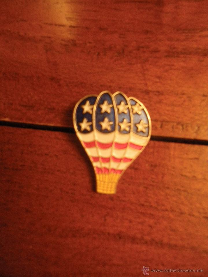 Pins de colecci&oacute;n: Pin globo de bandera USA