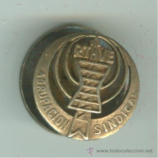 Pins de colecci&oacute;n: INSIGNIA RTVE AGRUPACI&Oacute;N SINDICAL - Foto 1