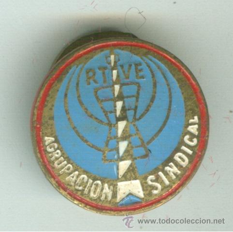 Pins de colecci&oacute;n: INSIGNIA RTVE AGRUPACI&Oacute;N SINDICAL - Foto 1