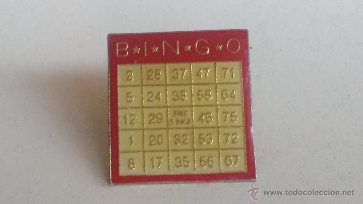 Pins de colecci&oacute;n: PIN DE JUEGOS BINGO - Foto 1