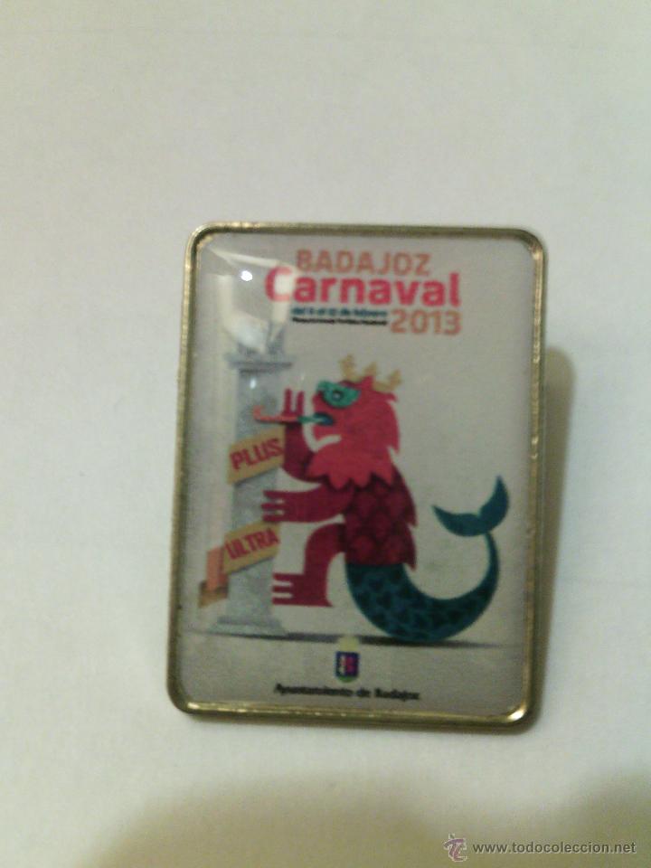 Pins de colecci&oacute;n: Pin del Carnaval de Badajoz 2013 - Foto 1