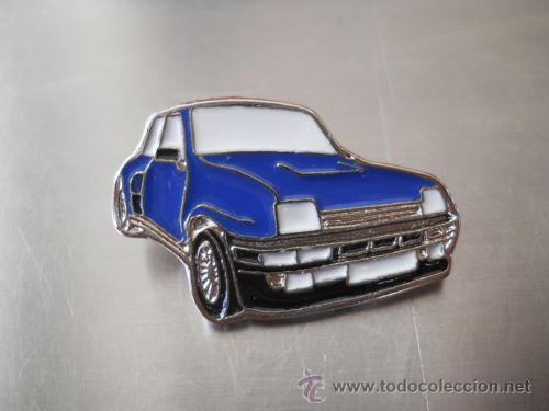 Pins de colecci&oacute;n: pin renault 5 turbo azul