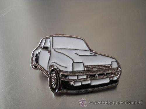 Pins de colecci&oacute;n: pin renault 5 turbo blanco