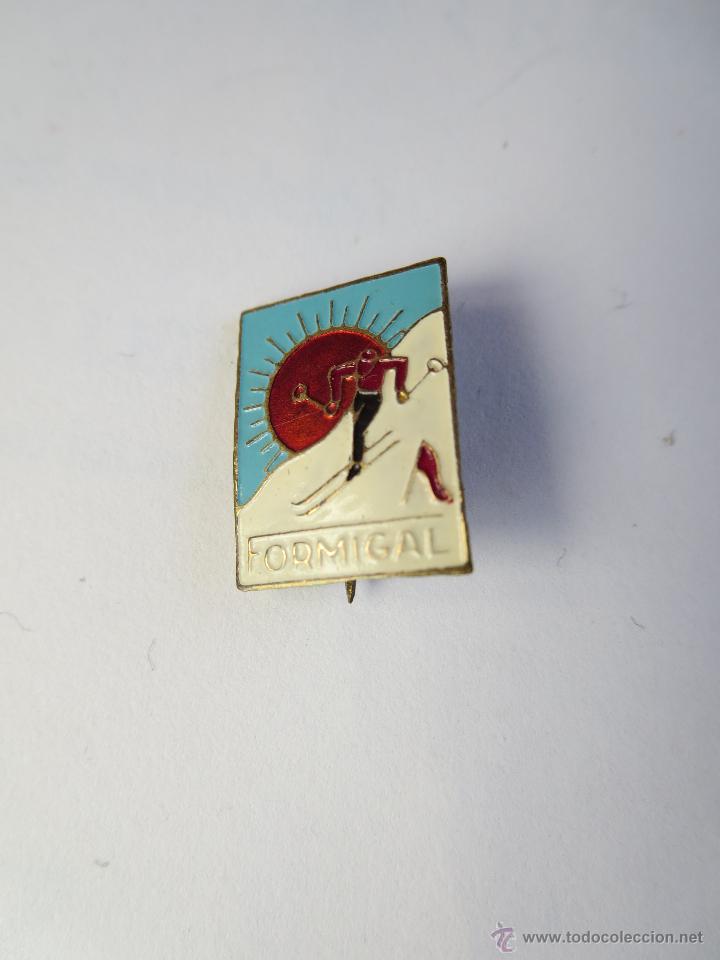 Pins de colecci&oacute;n: FORMIGAL	Insignia de aguja esmaltada al fuego a&ntilde;os 60 - ESQUI