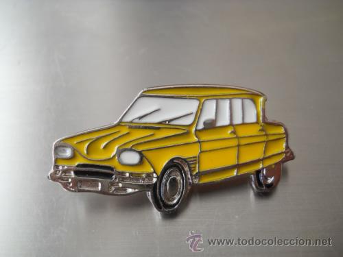 Pins de colecci&oacute;n: pin citroen ami 6 amarillo