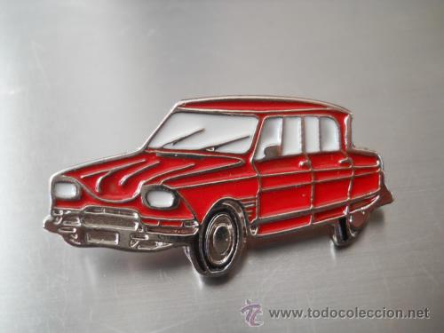 Pins de colecci&oacute;n: pin citroen ami 6 rojo