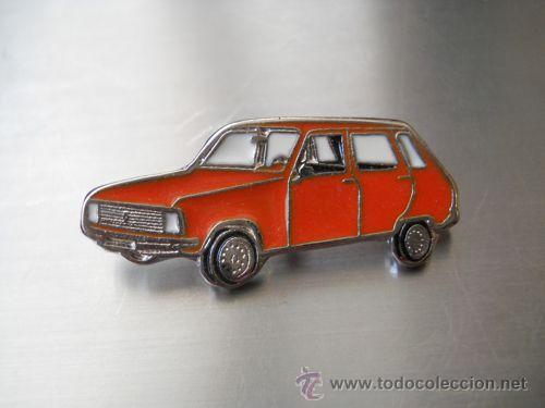 Pins de colecci&oacute;n: pin renault 6 naranja