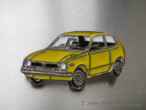 Pins de colecci&oacute;n: pin honda civic amarillo