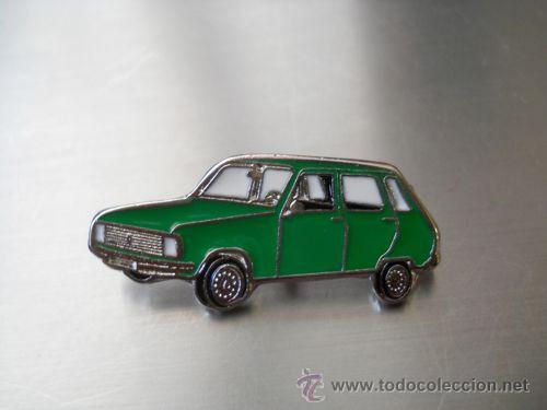 Pins de colecci&oacute;n: pin renault 6 verde