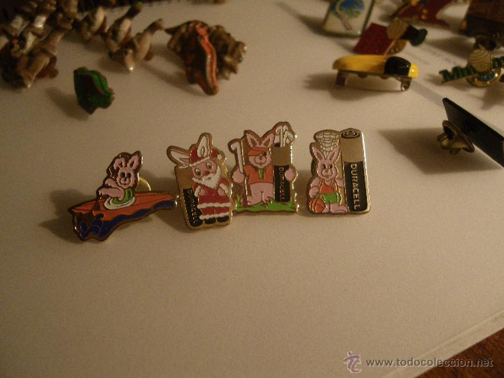 Pins de colecci&oacute;n: 4 pins Duracell
