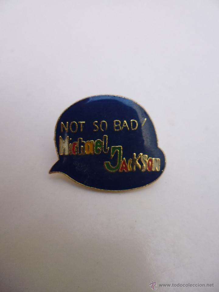 Pins de colecci&oacute;n: PIN MICHAEL JACKSON-NOT SO BAD - Foto 1