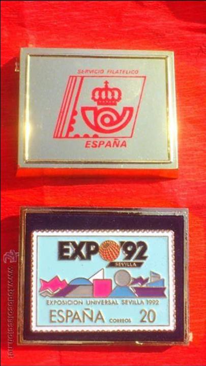 Pins de colecci&oacute;n: PIN DE LA EXPO'92 SEVILLA - EXPOSICI&Oacute;N UNIVERSAL 1992 - ESPA&Ntilde;A CORREOS 20 - EXPO 92