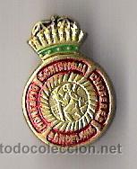 Pins de cole&ccedil;&atilde;o: ANTIGUO PIN DE OJAL   **MONTEPIO DE CHOFERES SAN CRISTOBAL DE BARCELONA**