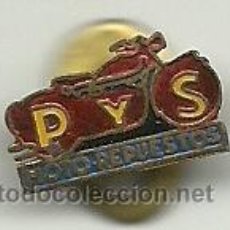 Pins de colección: (P-261)INSIGNIA DE SOLAPA,P Y S,MOTO REPUESTOS