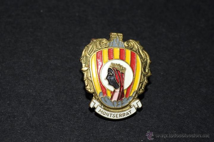 Pins de colecci&oacute;n: PIN INSIGNIA DE AGUJA IMPERDIBLE MONTSERRAT