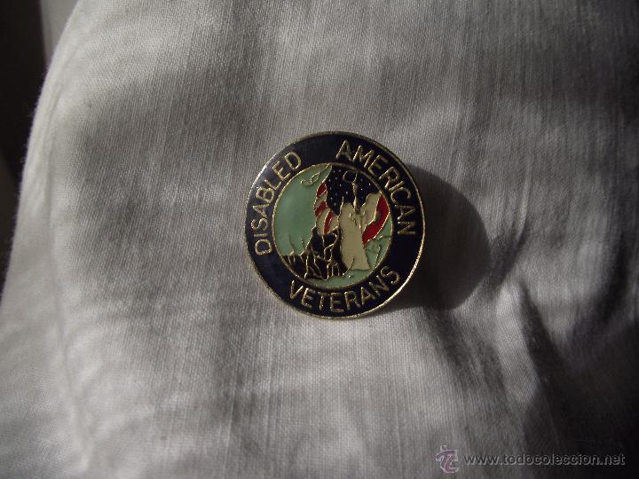 Pins de cole&ccedil;&atilde;o: PIN MILITAR. DISABLED AMERICAN VETERANS (VETERANOS MINUSVALIDOS EE.UU.)