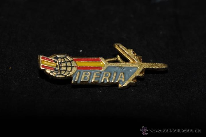 Pins e Spille di collezione: PIN INSIGNIA DE AGUJA IMPERDIBLE IBERIA COMPRA MINIMA PARA ENVIAR CINCO EUROS