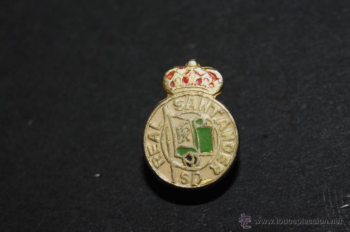 Pins de colecci&oacute;n: PIN INSIGNIA DE AGUJA IMPERDIBLE REAL SANTANDER