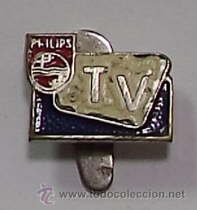 Pins e Spille di collezione: PIN PUBLICITARIO DE SOLAPA. PHILIPS TV.