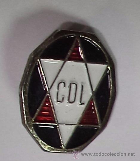 Pins de colecci&oacute;n: PIN PUBLICITARIO DE ALFILER. CDL - Foto 1