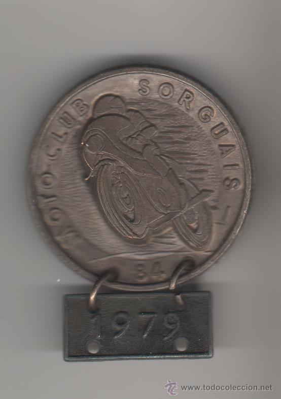 Pins de colecci&oacute;n: pin insegnia moto club sorguais 84 - a&ntilde;o 1979
