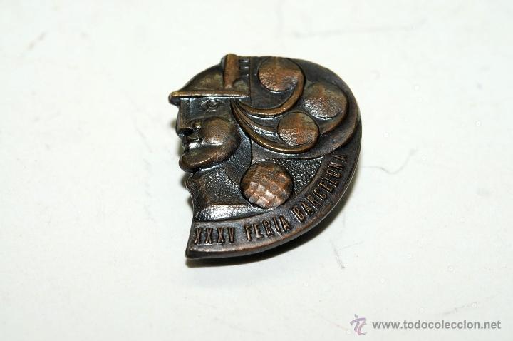 Pins e Spille di collezione: PIN INSIGNIA DE AGUJA IMPERDIBLE XXXV FERIA BARCELONA COMPRA MINIMA PARA ENVIAR CINCO EUROS