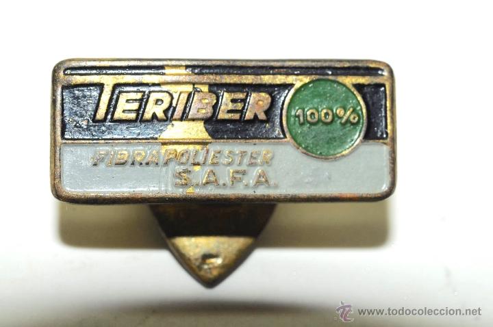 Pins de colecci&oacute;n: PIN INSIGNIA DE OJAL TERIBER COMPRA MINIMA PARA ENVIAR 5 EUROS