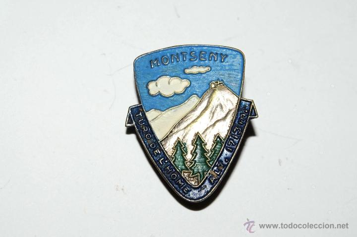 Collection pins: PIN INSIGNIA DE AGUJA IMPERDIBLE MONTSENY TURO DE L'HOME 1713 M COMPRA MINIMA PARA ENVIAR 5 EUROS