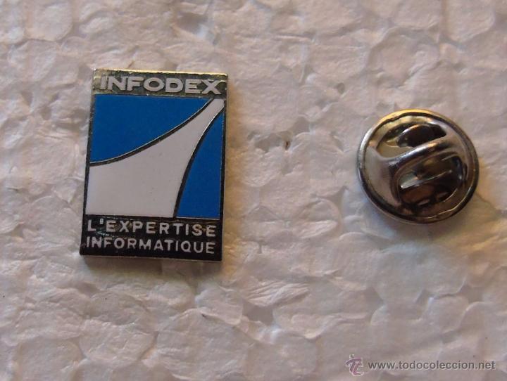 Pins de cole&ccedil;&atilde;o: PIN DE INFODEX, EXPERTOS EN INFORM&Aacute;TICA. FRANCIA