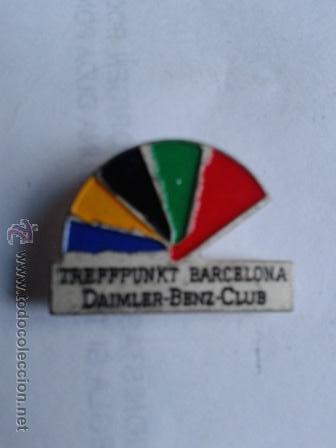 Pins de colecci&oacute;n: MAGNIFICO PIN DE - TREFFPUNKT - BARCELONA -DAIMLER - BENZ - CLUB -