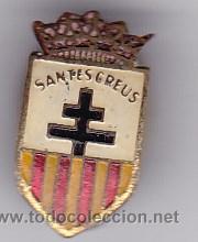Pins de colecci&oacute;n: Antiguo pin Santascreus Tarragona