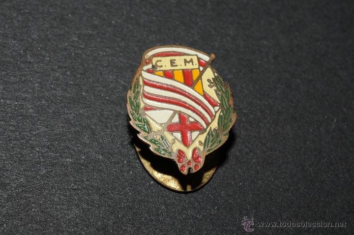 Pins de colecci&oacute;n: PIN INSIGNIA DE OJAL C.E.M - Foto 1