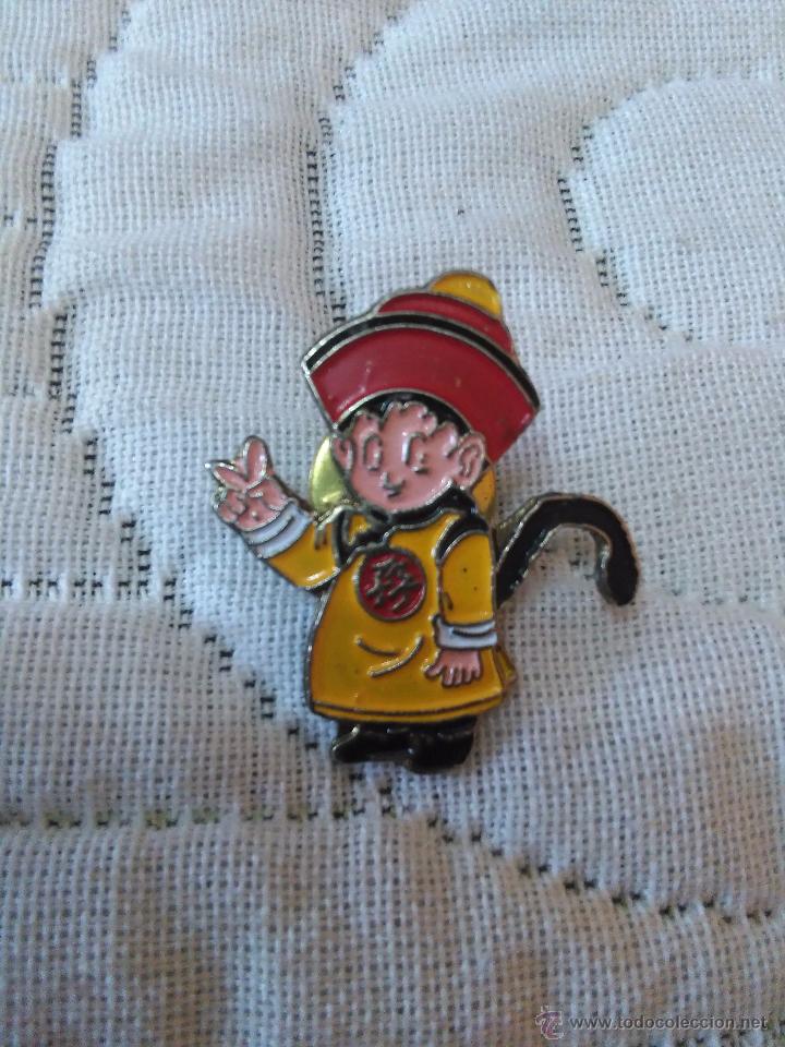 Pins de colecci&oacute;n: Dragon Ball Toei 1989 Antiguo Raro Promo Metal Esmalte Insignia Pin bola de dragon