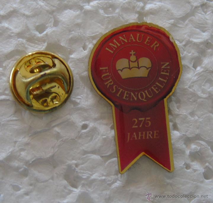 Pin's de collection: PIN DE BEBIDAS. AGUA ALEMANA IMNAUER. ALEMANIA