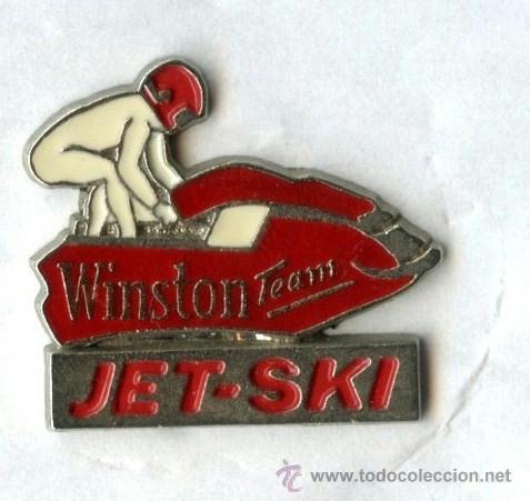 Pins de colecci&oacute;n: PINS WINSTON JET SKI TABACO
