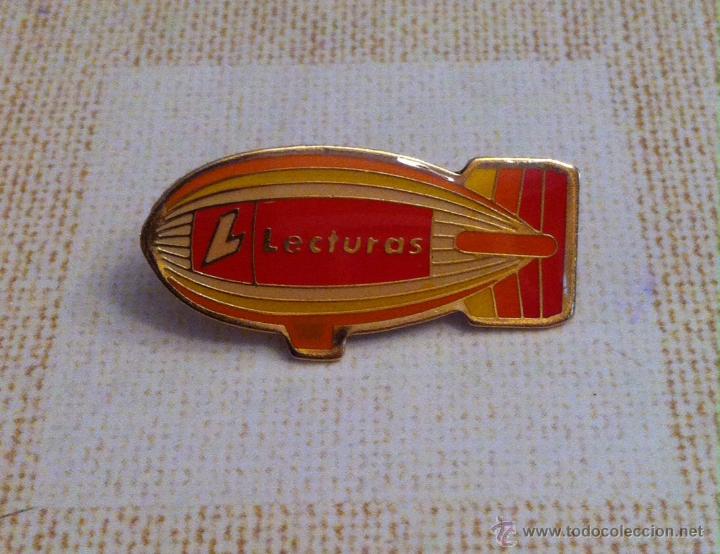 Pins de colecci&oacute;n: PIN ZEPPELIN LECTURAS
