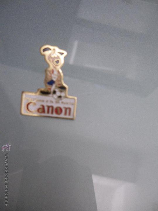 Collection pins: Pin Canon, sponsor Campeanato del Mundos de Futbol 1994