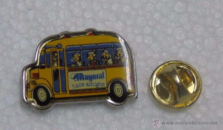 Pins de colecci&oacute;n: PIN DE COCHES MOTOS. BUS AUTOB&Uacute;S ESCOLAR. PUBLICIDAD MAYORAL